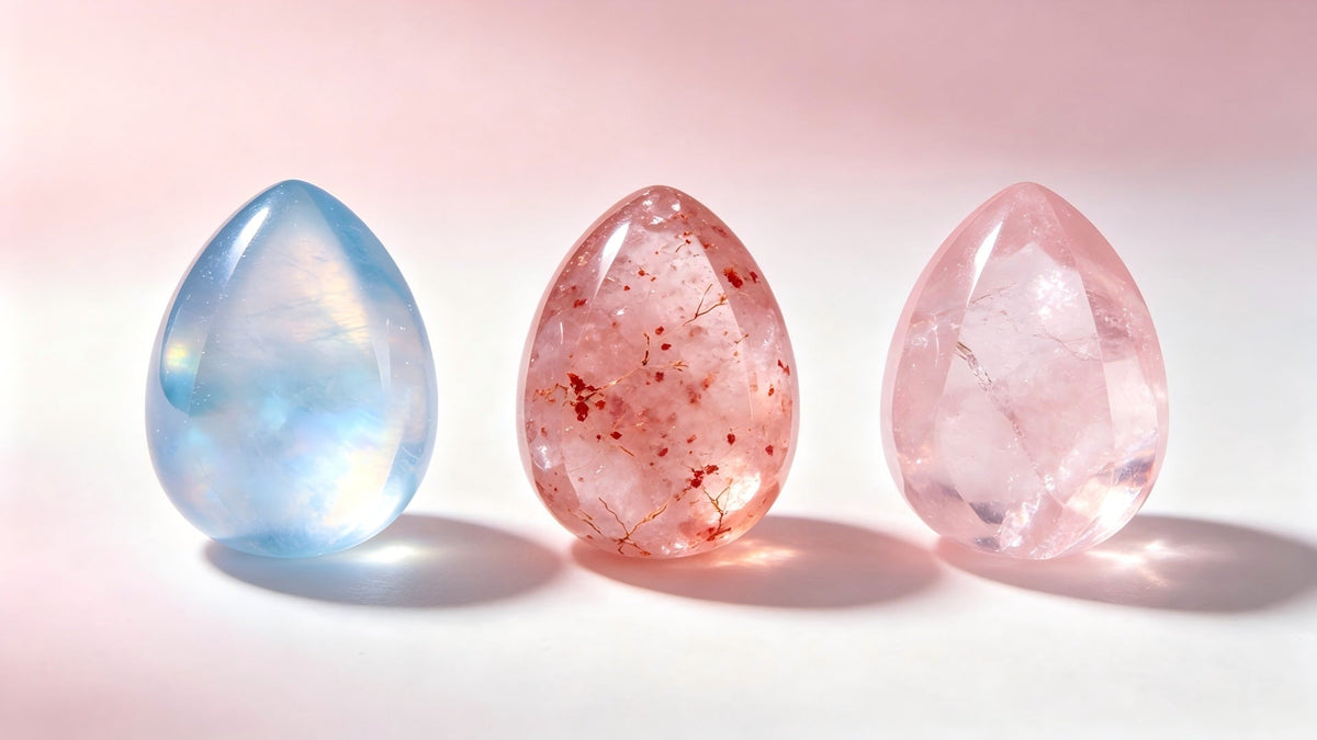 Moonstone, Strawberry Quartz, Rose Quartz: Which to Choose for Love?