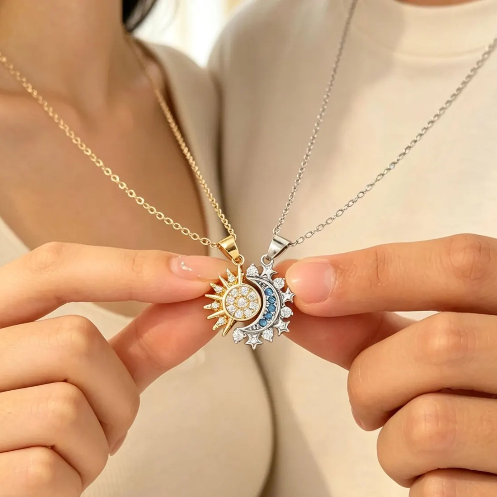 Set Collane Sole e Luna Armonia Celeste