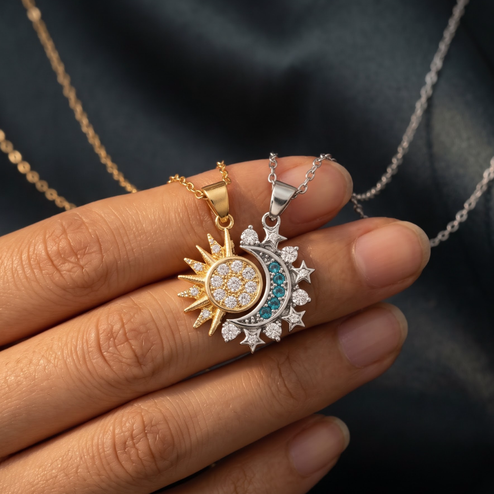Set Collane Sole e Luna Armonia Celeste