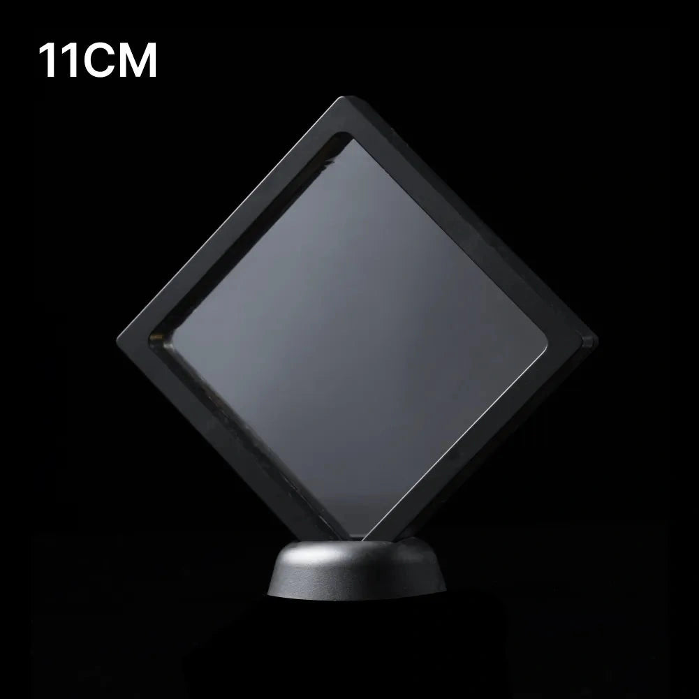 3D Floating Display Case With Round Base Option Details 03
