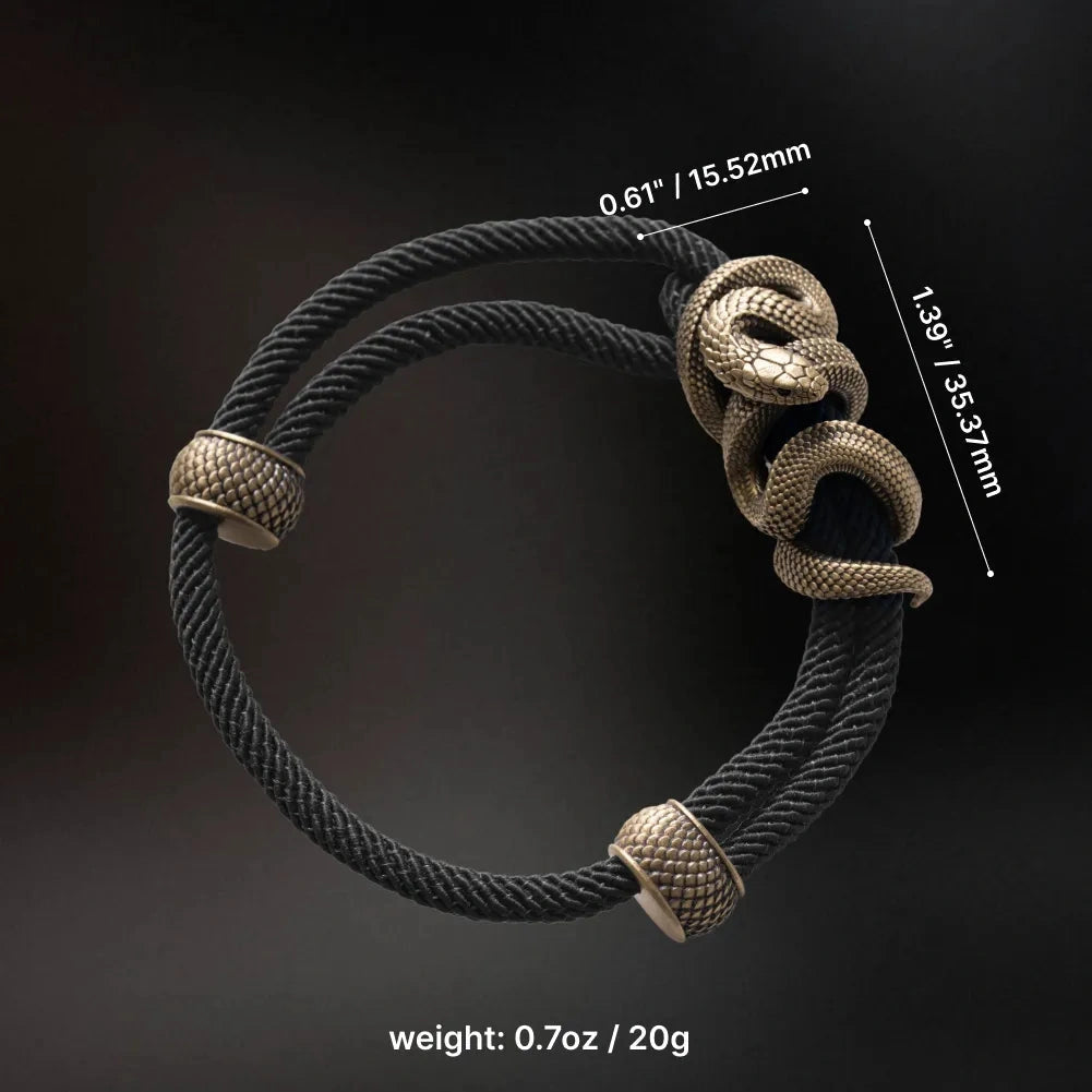 Black Mamba Rope Bracelet - image 09