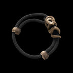 saltlume.com Black Mamba Rope Bracelet - Brass - image 17