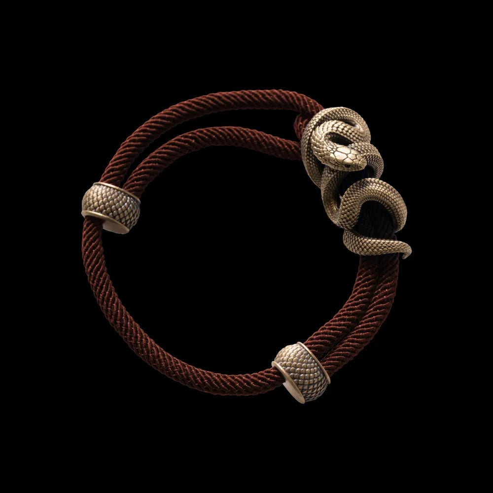 saltlume.com Black Mamba Rope Bracelet - Brass - image 19