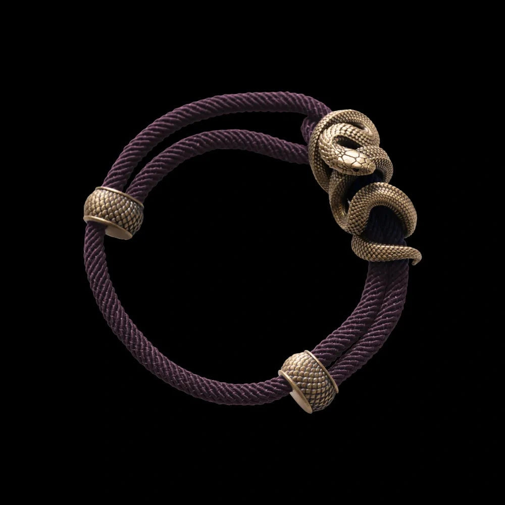 saltlume.com Black Mamba Rope Bracelet - Brass - image 22