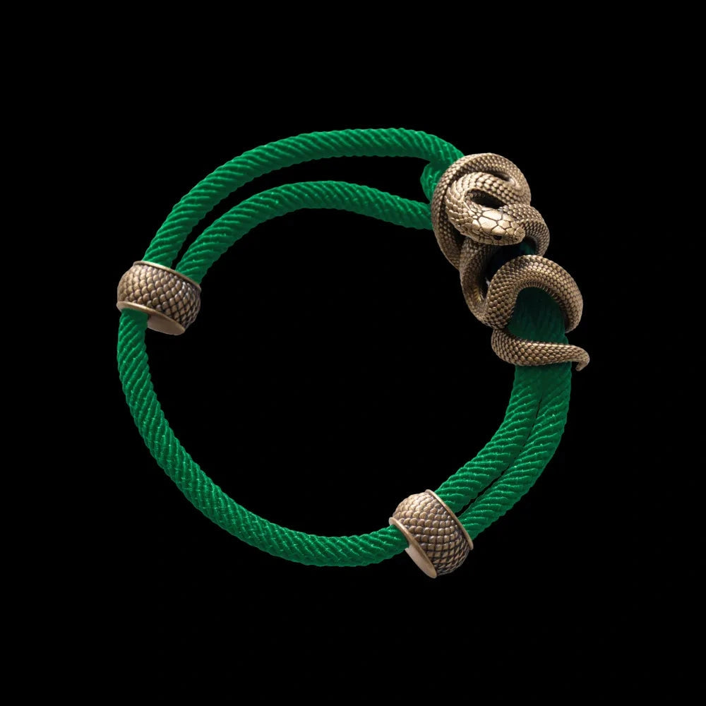 saltlume.com Black Mamba Rope Bracelet - Brass - image 25
