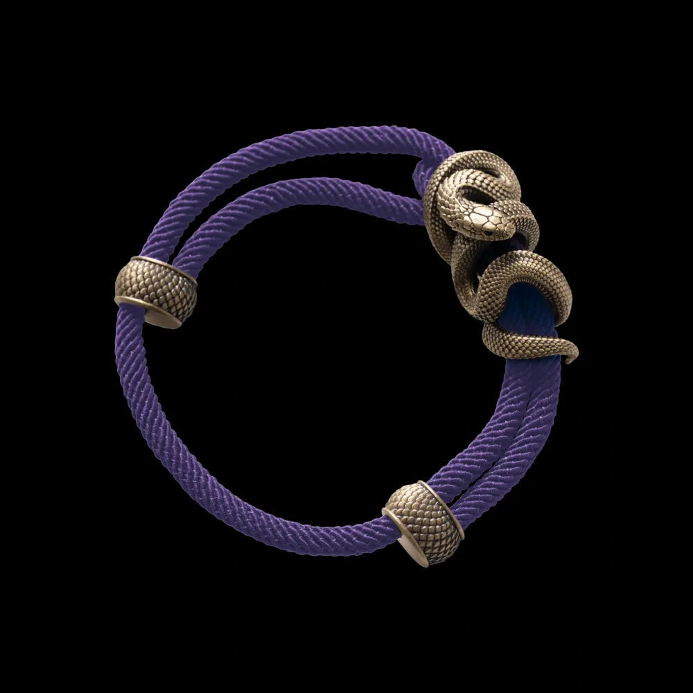 saltlume.com Black Mamba Rope Bracelet - Brass - image 31