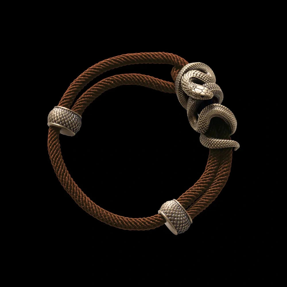 saltlume.com Black Mamba Rope Bracelet - Brass - image 33