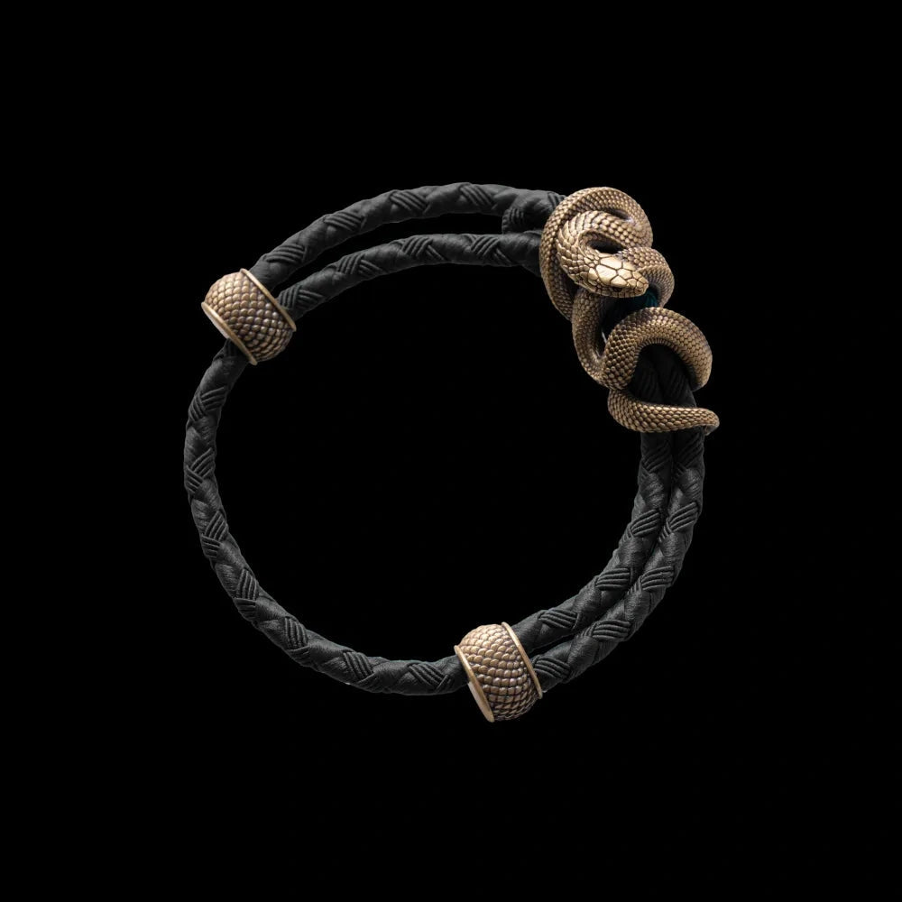 saltlume.com Black Mamba Rope Bracelet - Brass - image 37