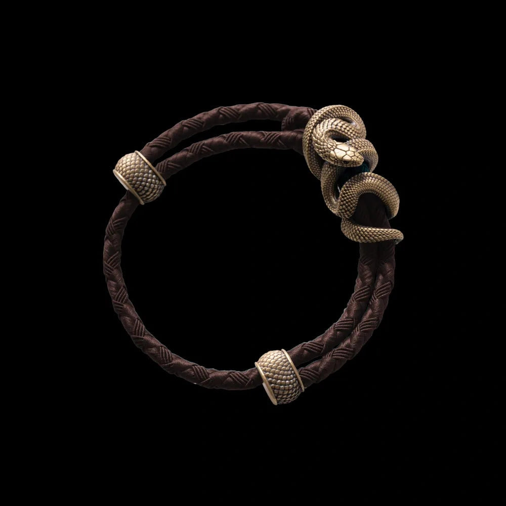 saltlume.com Black Mamba Rope Bracelet - Brass - image 38