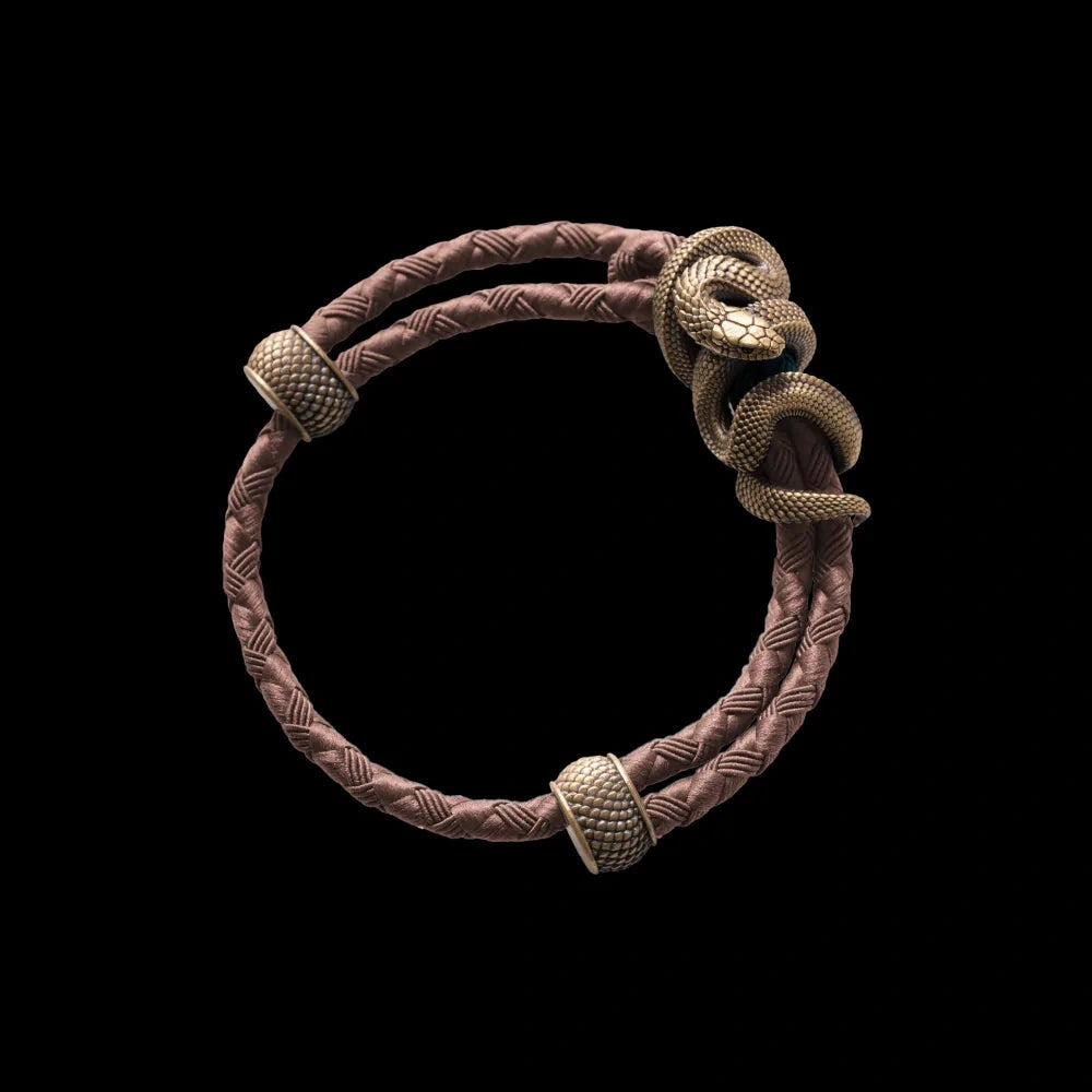 saltlume.com Black Mamba Rope Bracelet - Brass - image 40