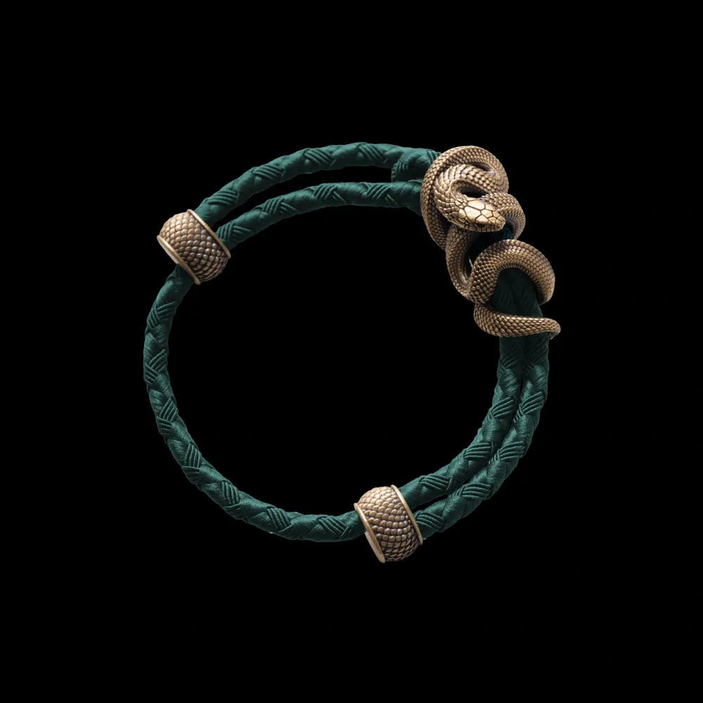 saltlume.com Black Mamba Rope Bracelet - Brass - image 41