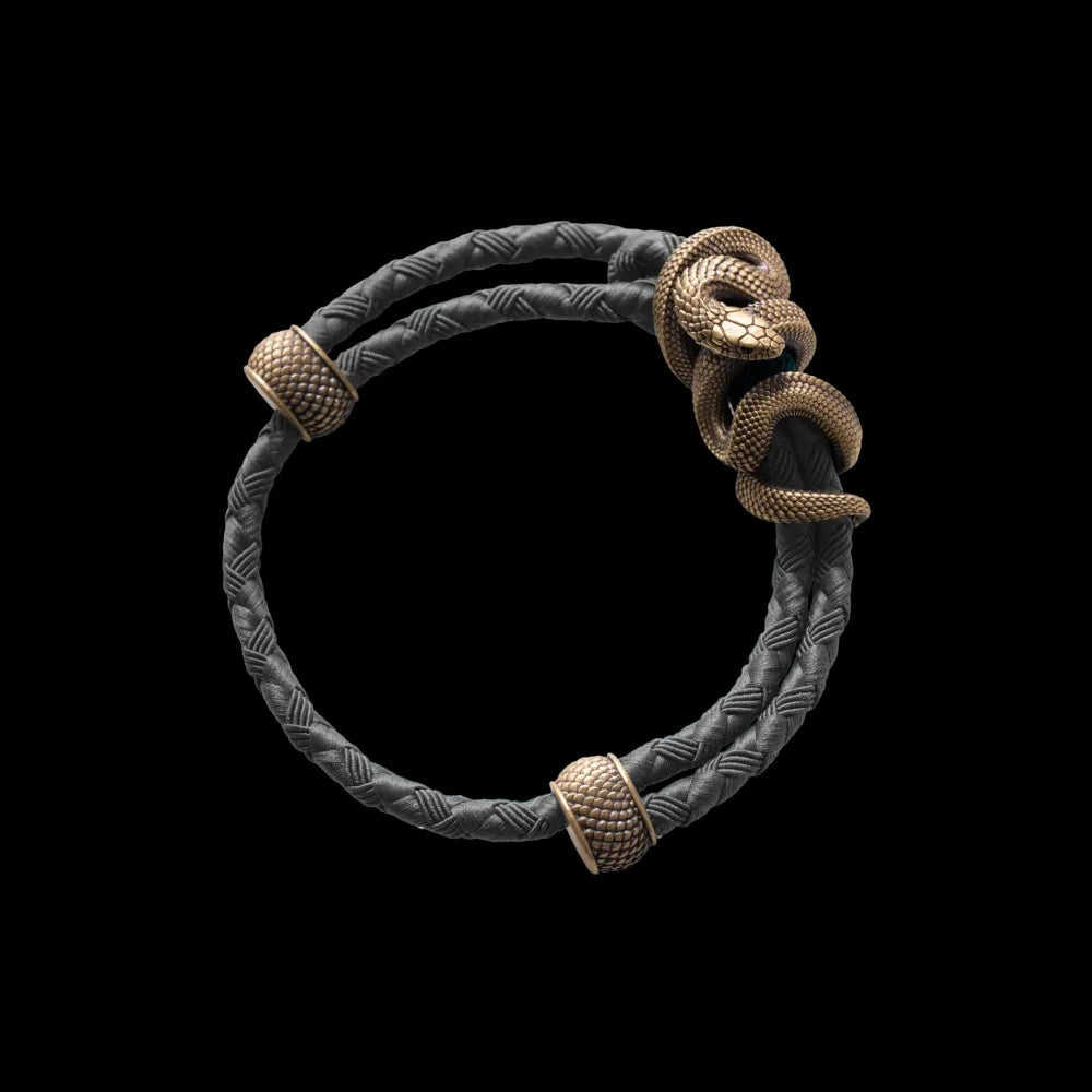 saltlume.com Black Mamba Rope Bracelet - Brass - image 45
