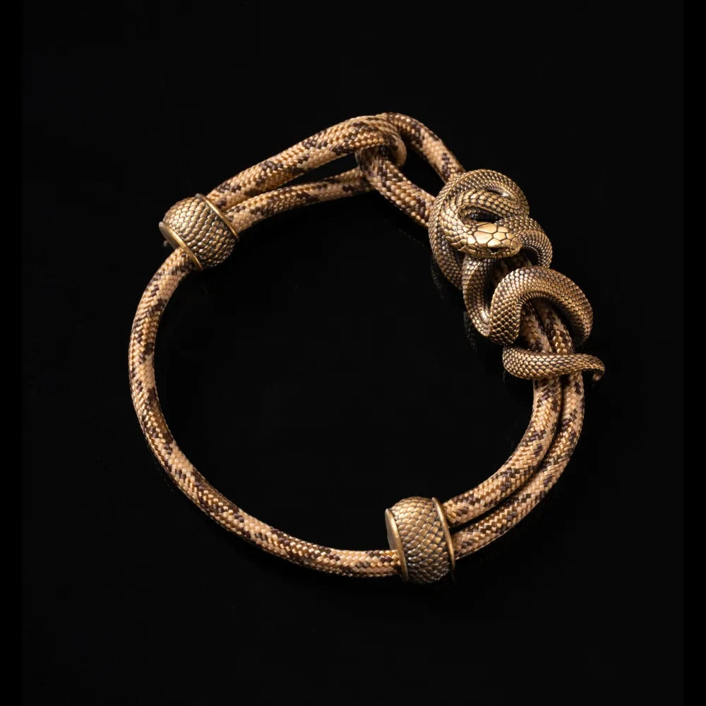 saltlume.com Black Mamba Rope Bracelet - Brass - image 56