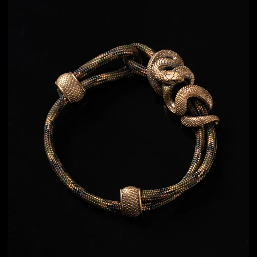 saltlume.com Black Mamba Rope Bracelet - Brass - image 57