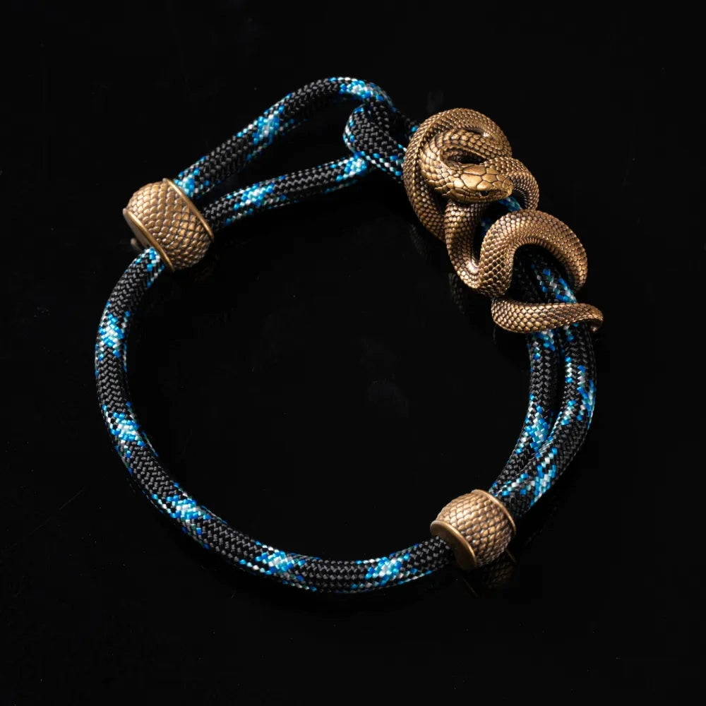 saltlume.com Black Mamba Rope Bracelet - Brass - image 58