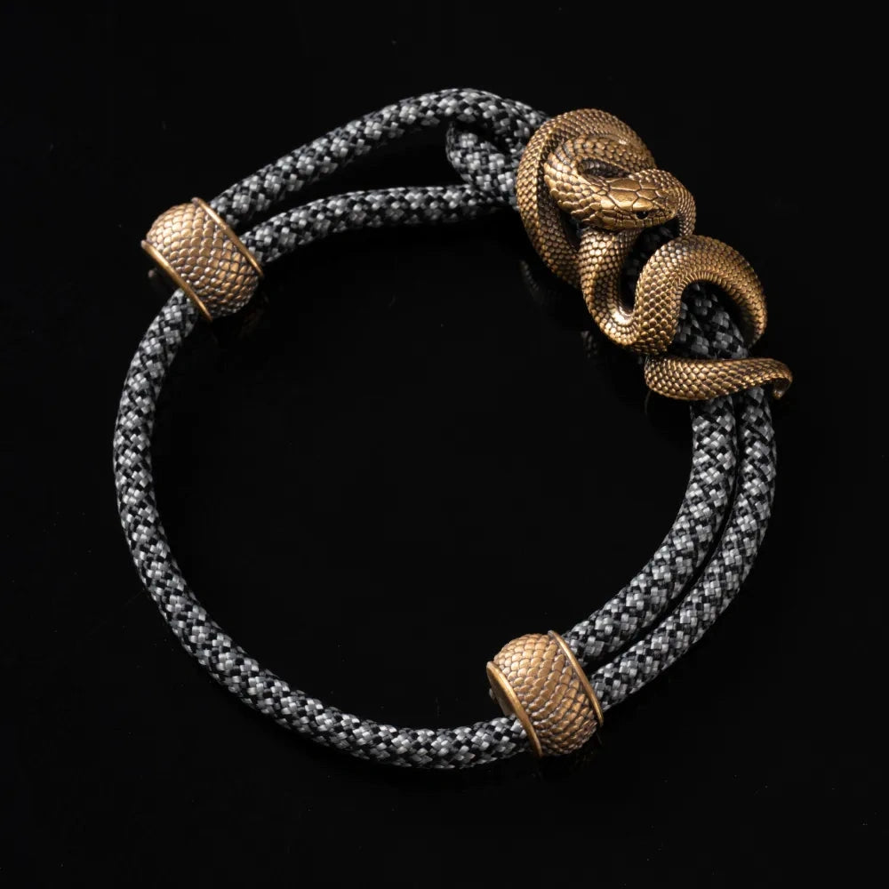 saltlume.com Black Mamba Rope Bracelet - Brass - image 65
