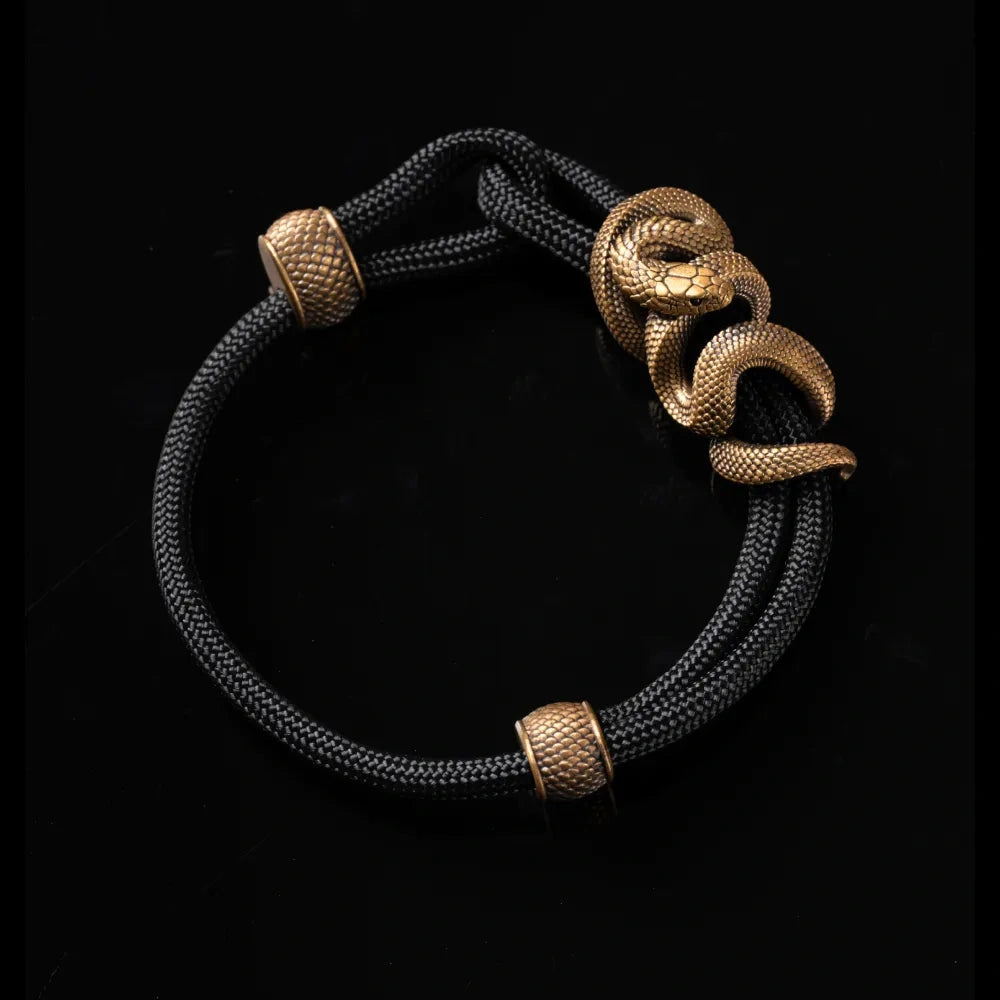saltlume.com Black Mamba Rope Bracelet - Brass - image 67