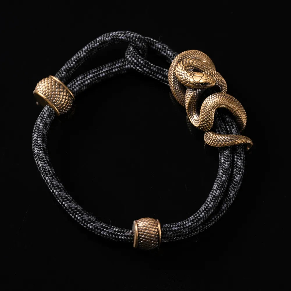 saltlume.com Black Mamba Rope Bracelet - Brass - image 68