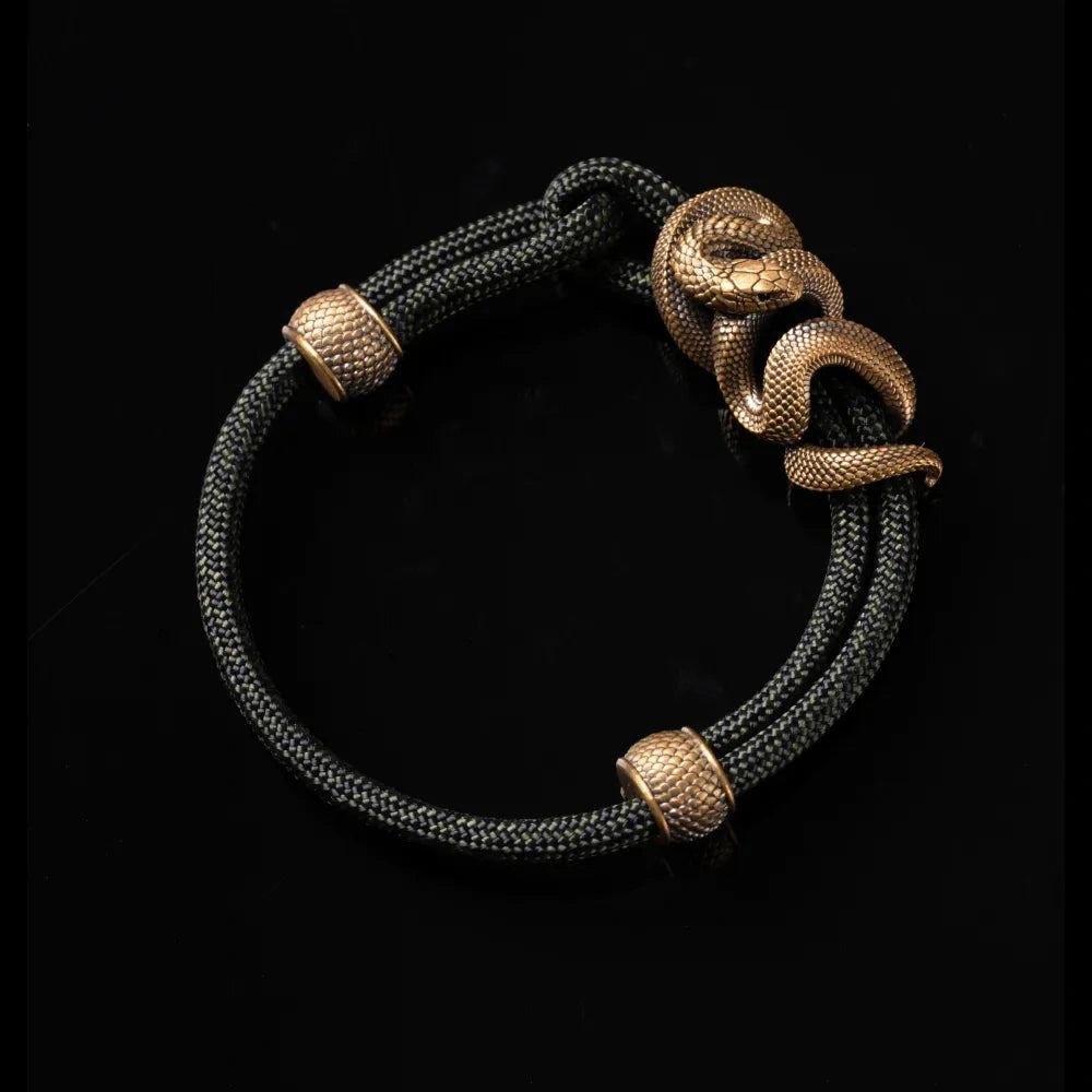 saltlume.com Black Mamba Rope Bracelet - Brass - image 69