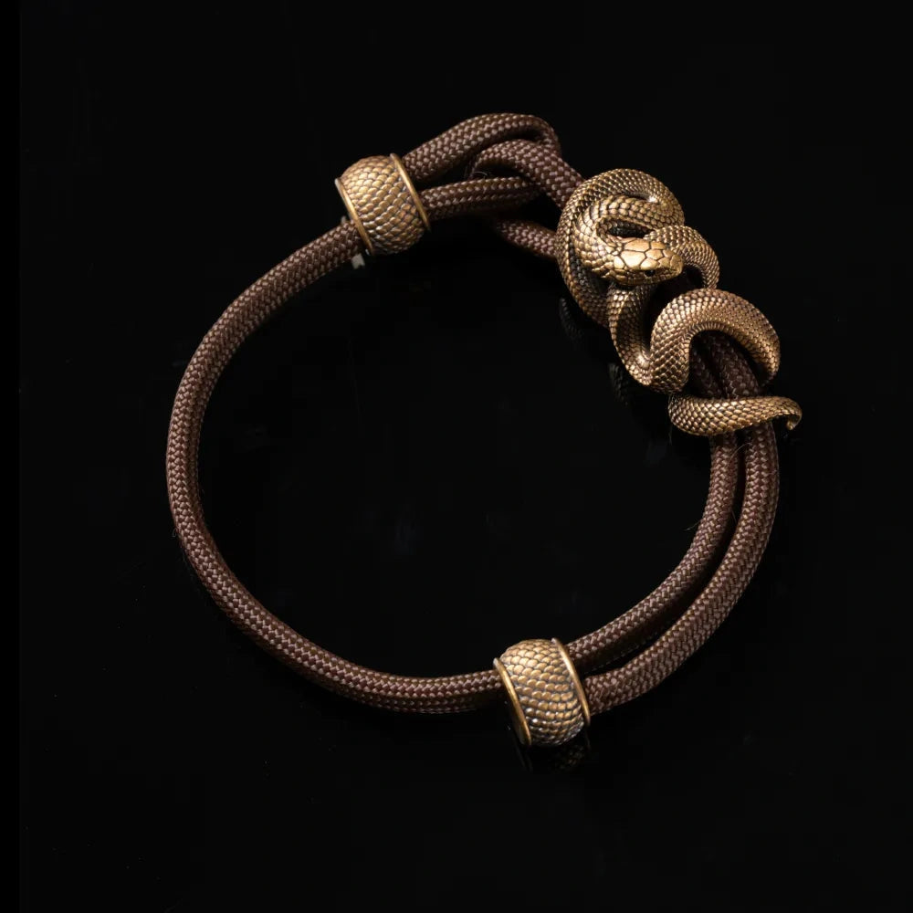 saltlume.com Black Mamba Rope Bracelet - Brass - image 70