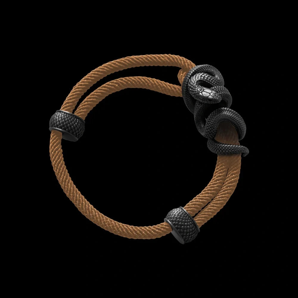 saltlume.com Black Mamba Rope Bracelet - Blackened - image 4