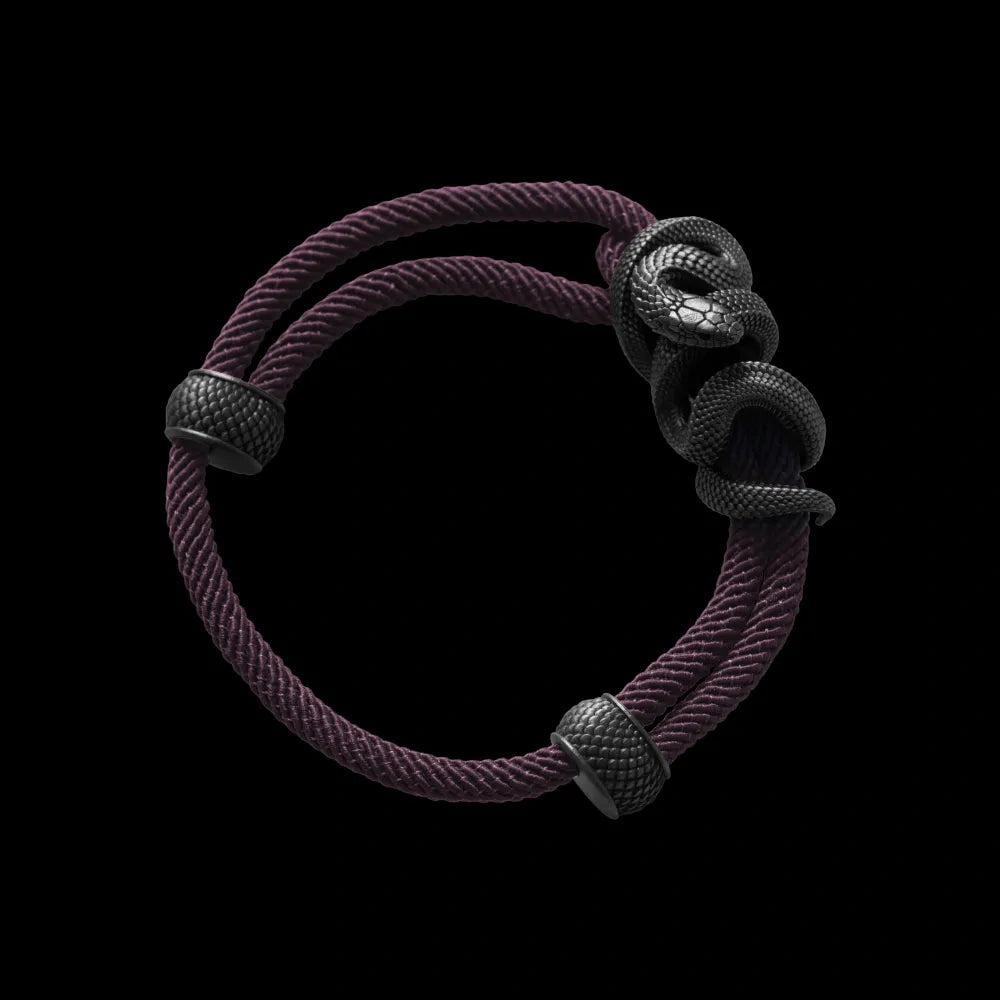 saltlume.com Black Mamba Rope Bracelet - Blackened - image 6