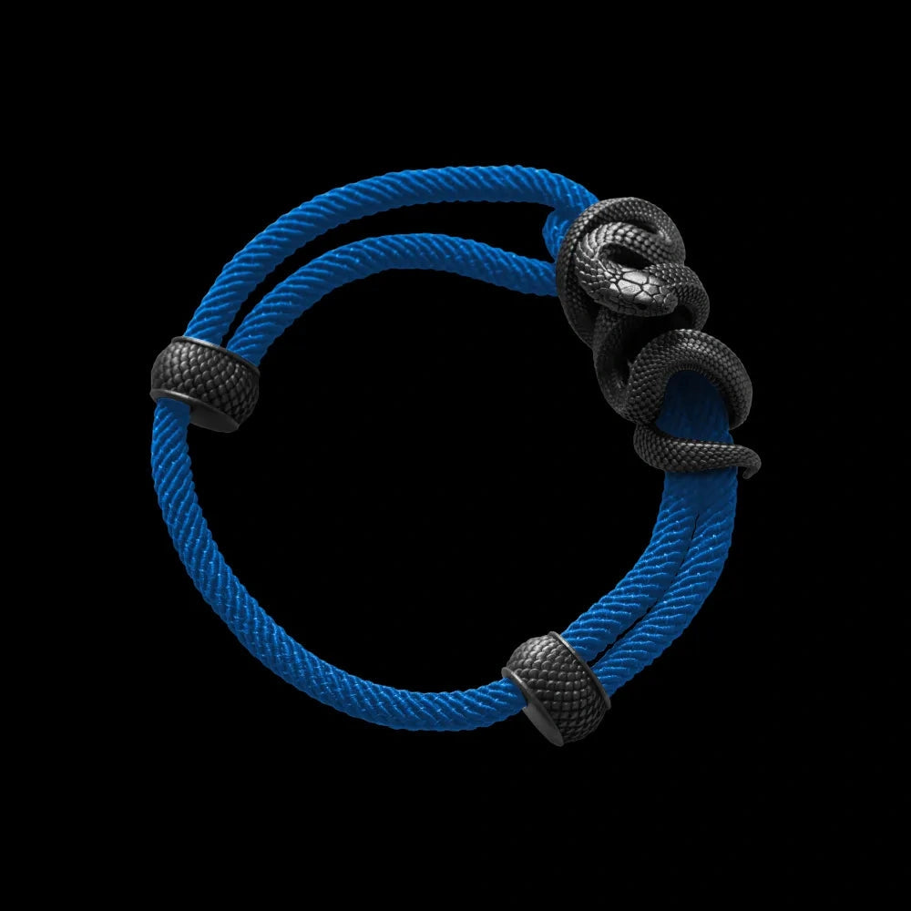 saltlume.com Black Mamba Rope Bracelet - Blackened - image 10