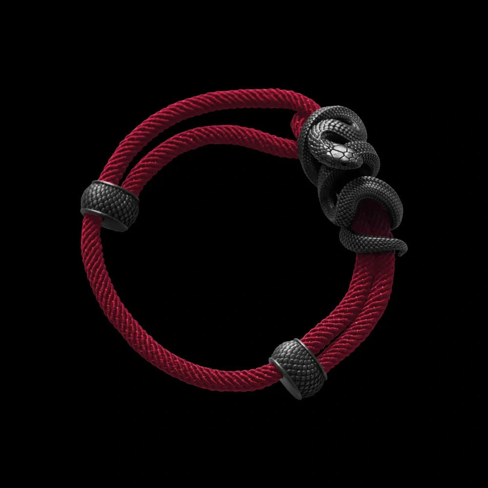 saltlume.com Black Mamba Rope Bracelet - Blackened - image 11