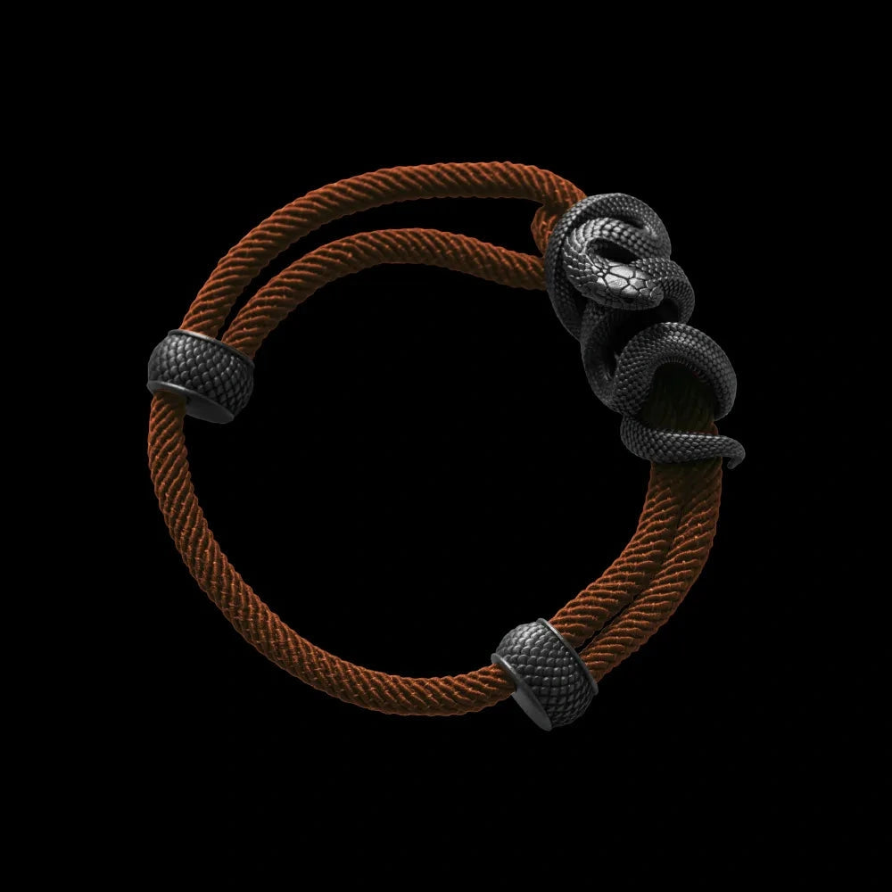 saltlume.com Black Mamba Rope Bracelet - Blackened - image 12