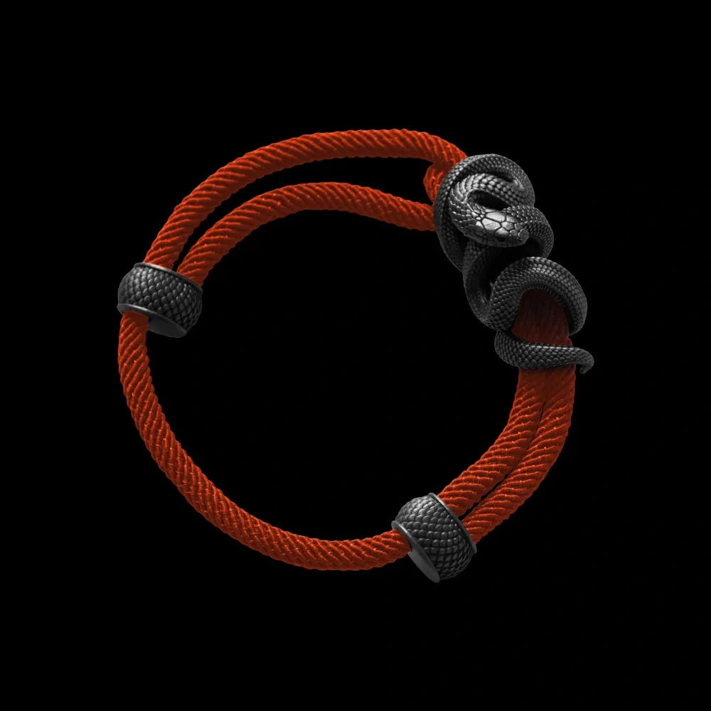 saltlume.com Black Mamba Rope Bracelet - Blackened - image 13