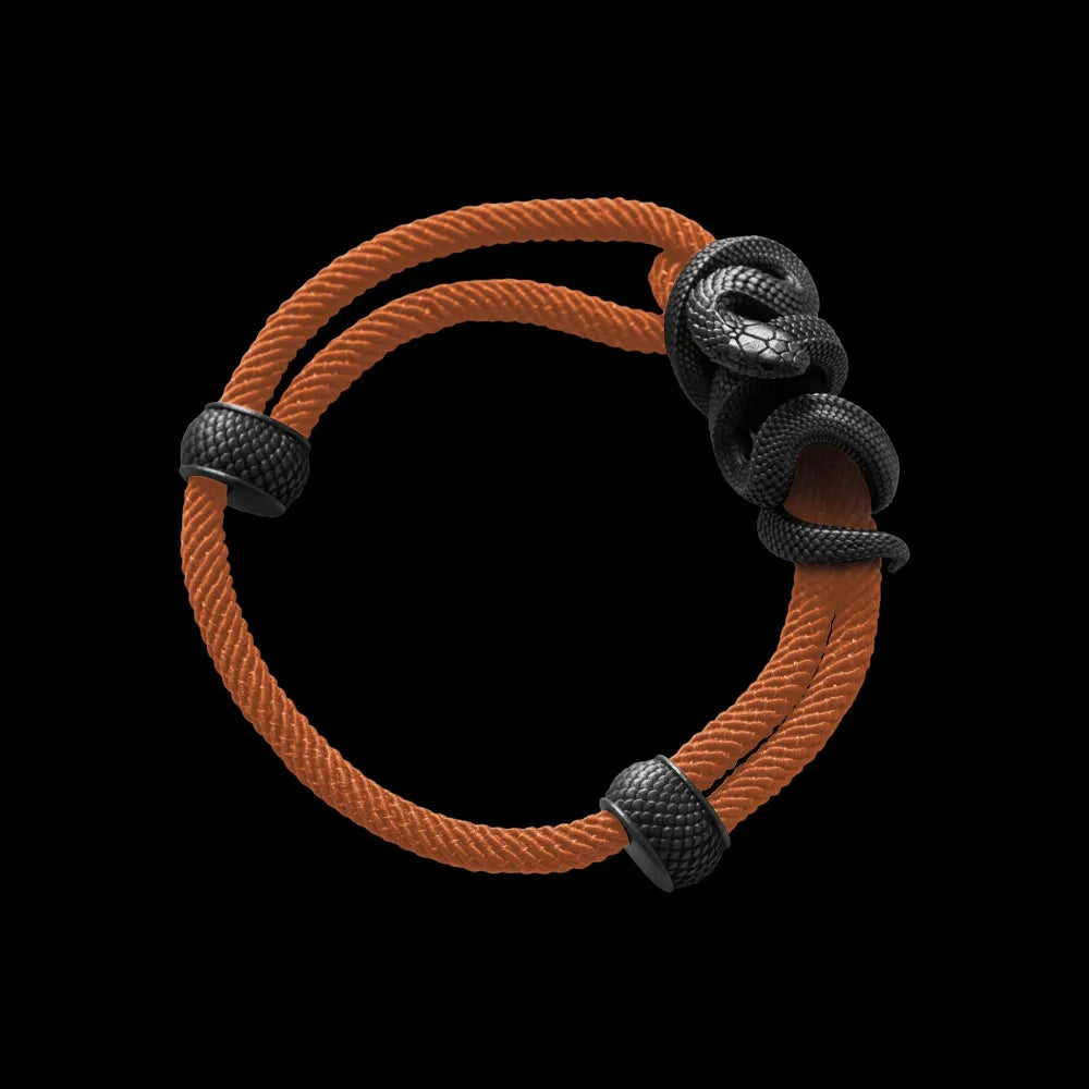 saltlume.com Black Mamba Rope Bracelet - Blackened - image 14