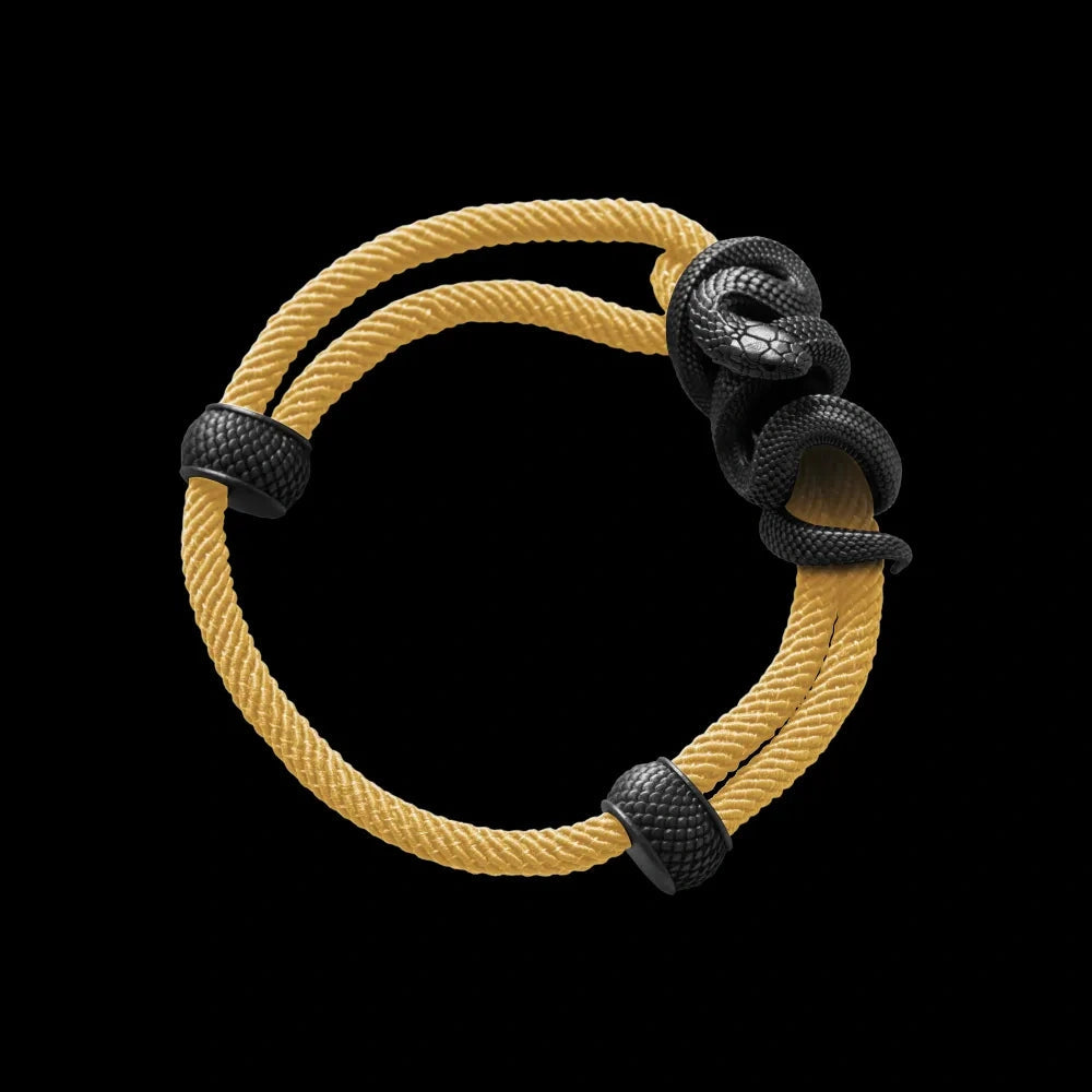 saltlume.com Black Mamba Rope Bracelet - Blackened - image 15