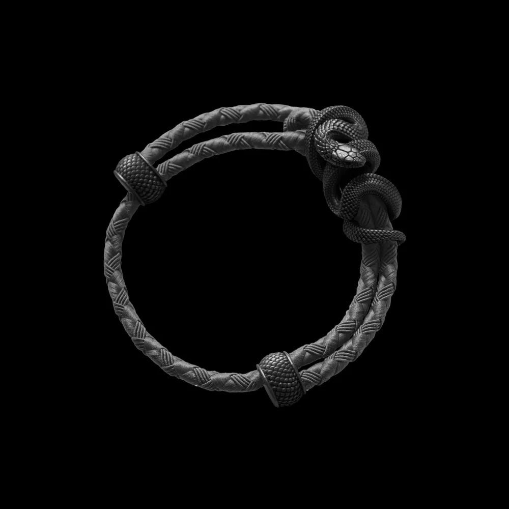 saltlume.com Black Mamba Rope Bracelet - Blackened - image 22