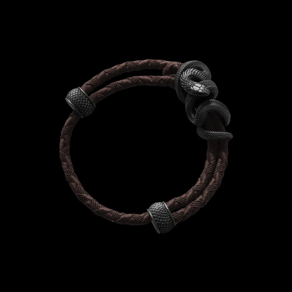 saltlume.com Black Mamba Rope Bracelet - Blackened - image 23