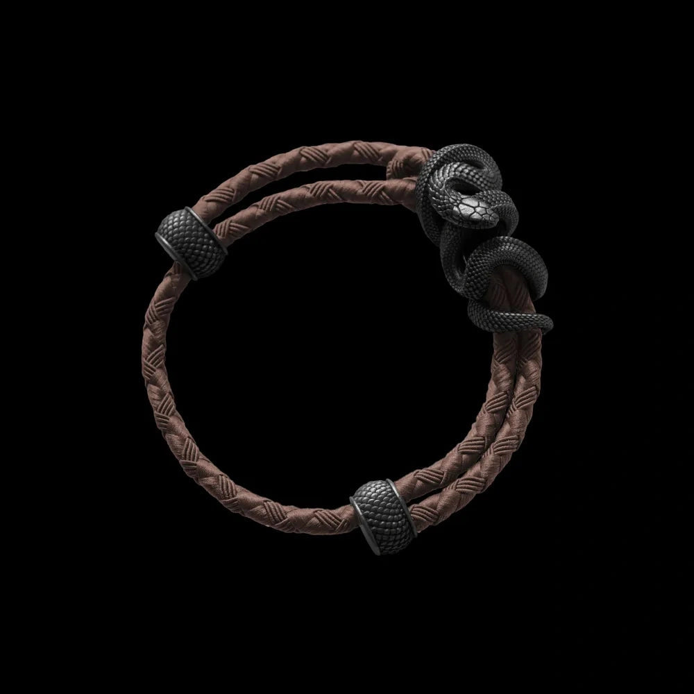 saltlume.com Black Mamba Rope Bracelet - Blackened - image 24