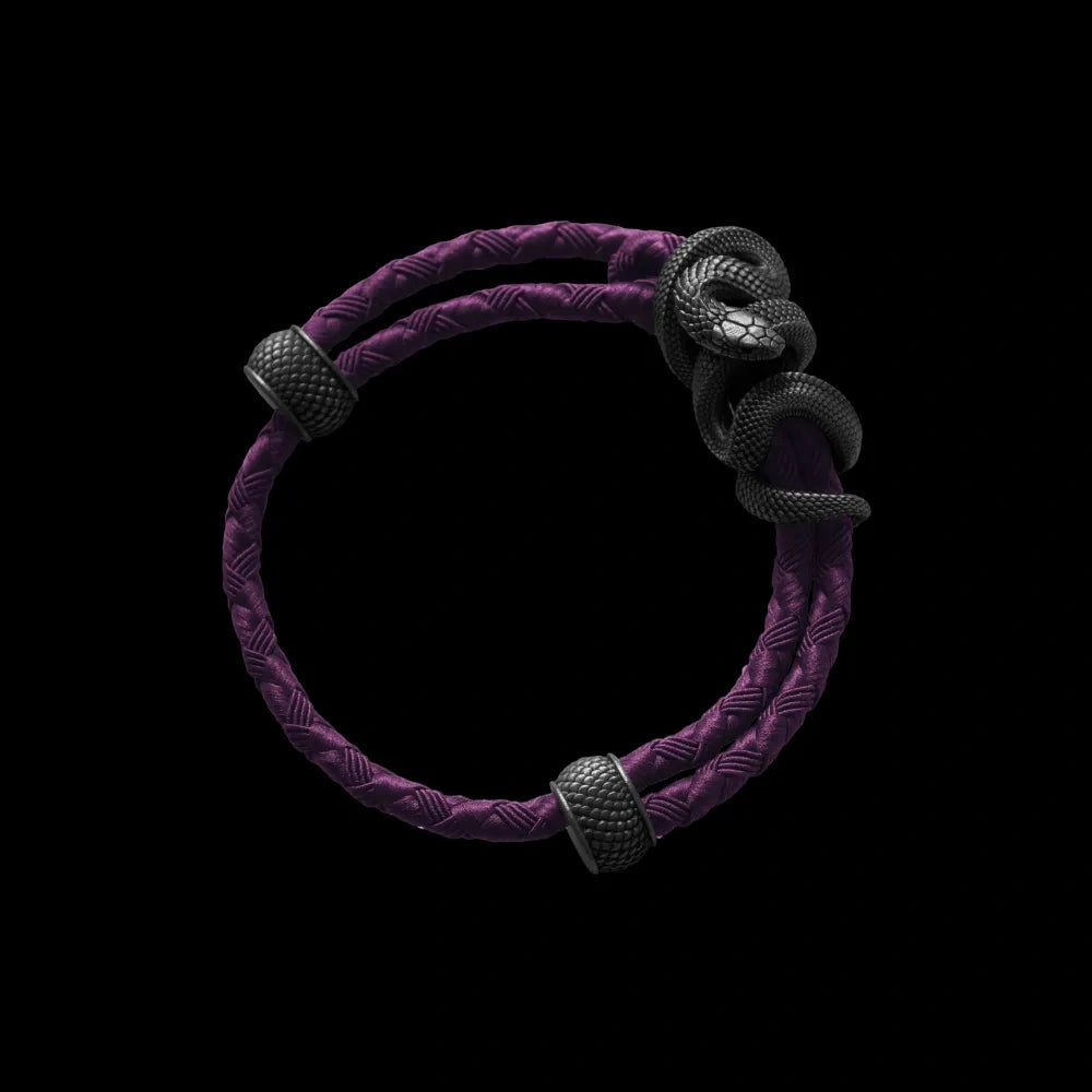 saltlume.com Black Mamba Rope Bracelet - Blackened - image 26
