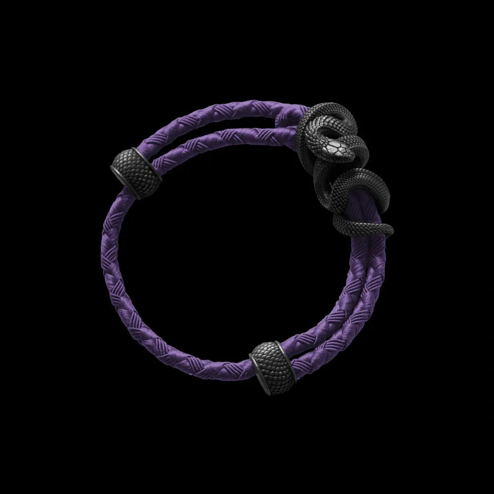 saltlume.com Black Mamba Rope Bracelet - Blackened - image 27