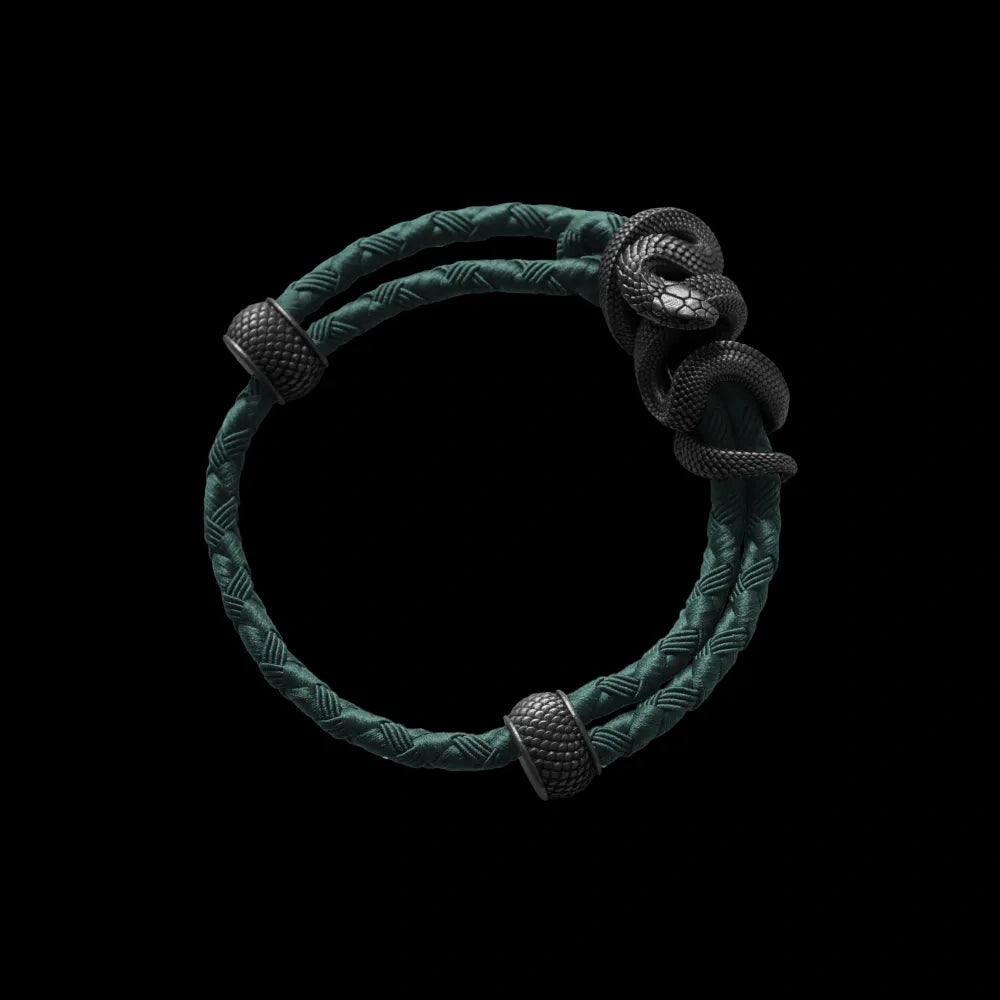 saltlume.com Black Mamba Rope Bracelet - Blackened - image 28