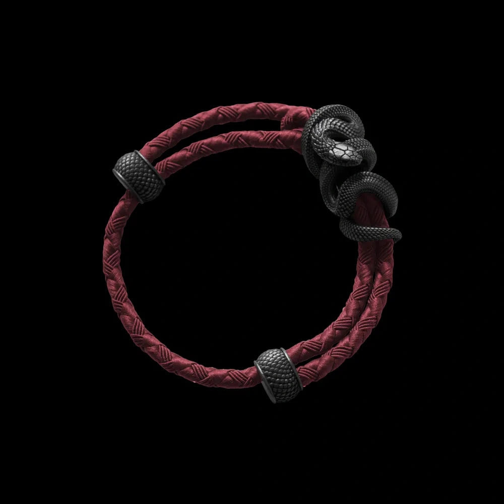 saltlume.com Black Mamba Rope Bracelet - Blackened - image 31