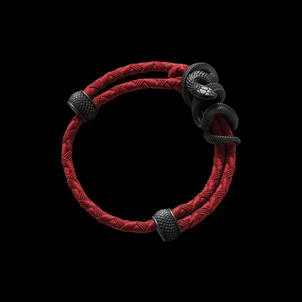 saltlume.com Black Mamba Rope Bracelet - Blackened - image 34
