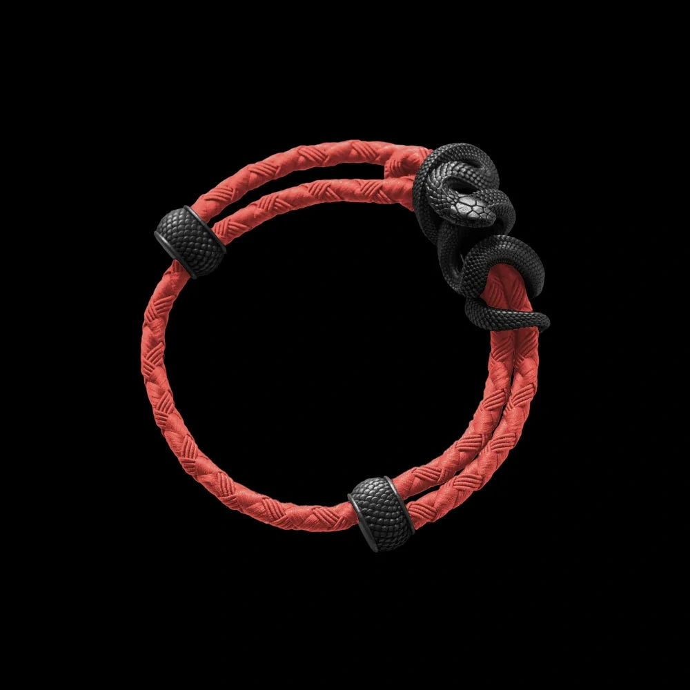 saltlume.com Black Mamba Rope Bracelet - Blackened - image 35