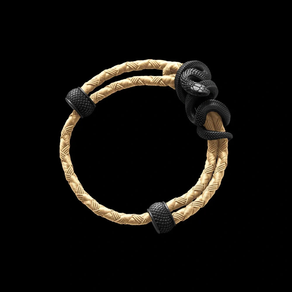 saltlume.com Black Mamba Rope Bracelet - Blackened - image 36
