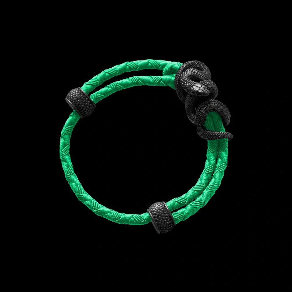 saltlume.com Black Mamba Rope Bracelet - Blackened - image 38