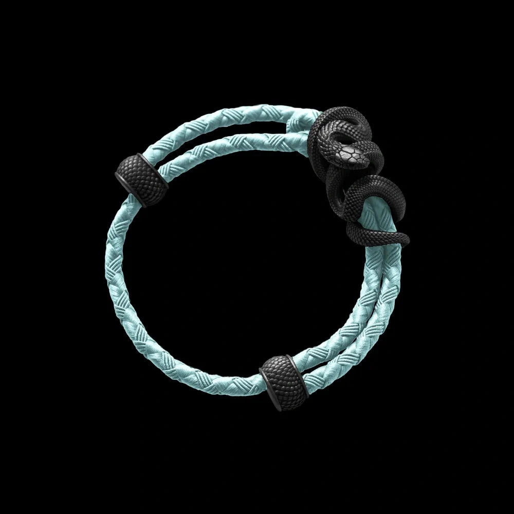 saltlume.com Black Mamba Rope Bracelet - Blackened - image 39