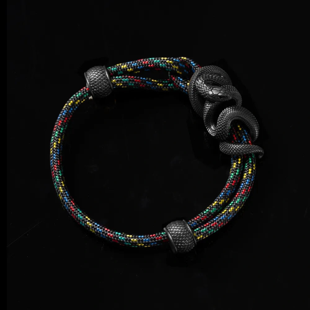 saltlume.com Black Mamba Rope Bracelet - Blackened - image 41