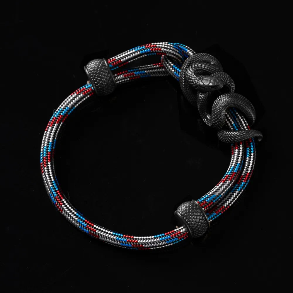 saltlume.com Black Mamba Rope Bracelet - Blackened - image 42