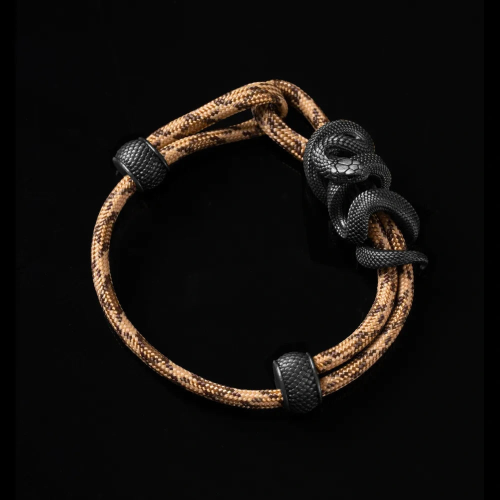 saltlume.com Black Mamba Rope Bracelet - Blackened - image 49