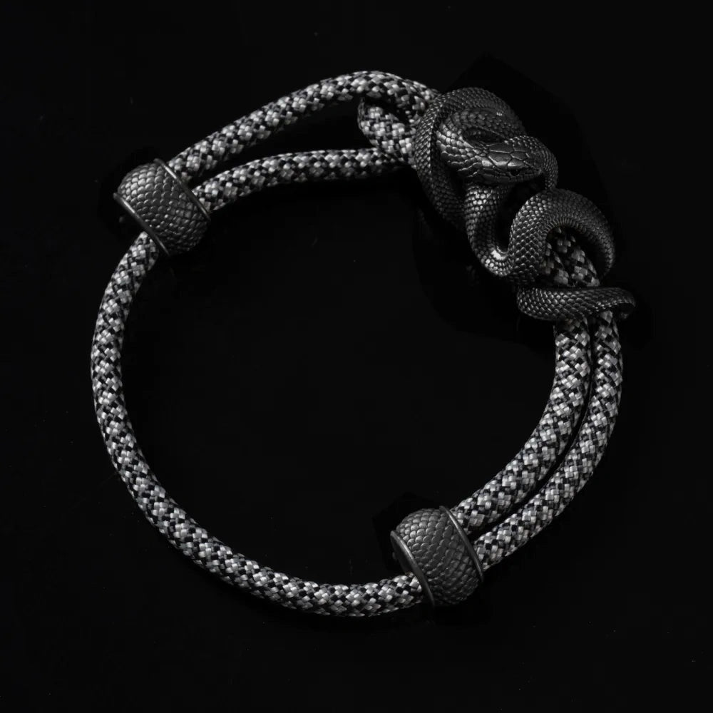 saltlume.com Black Mamba Rope Bracelet - Blackened - image 50