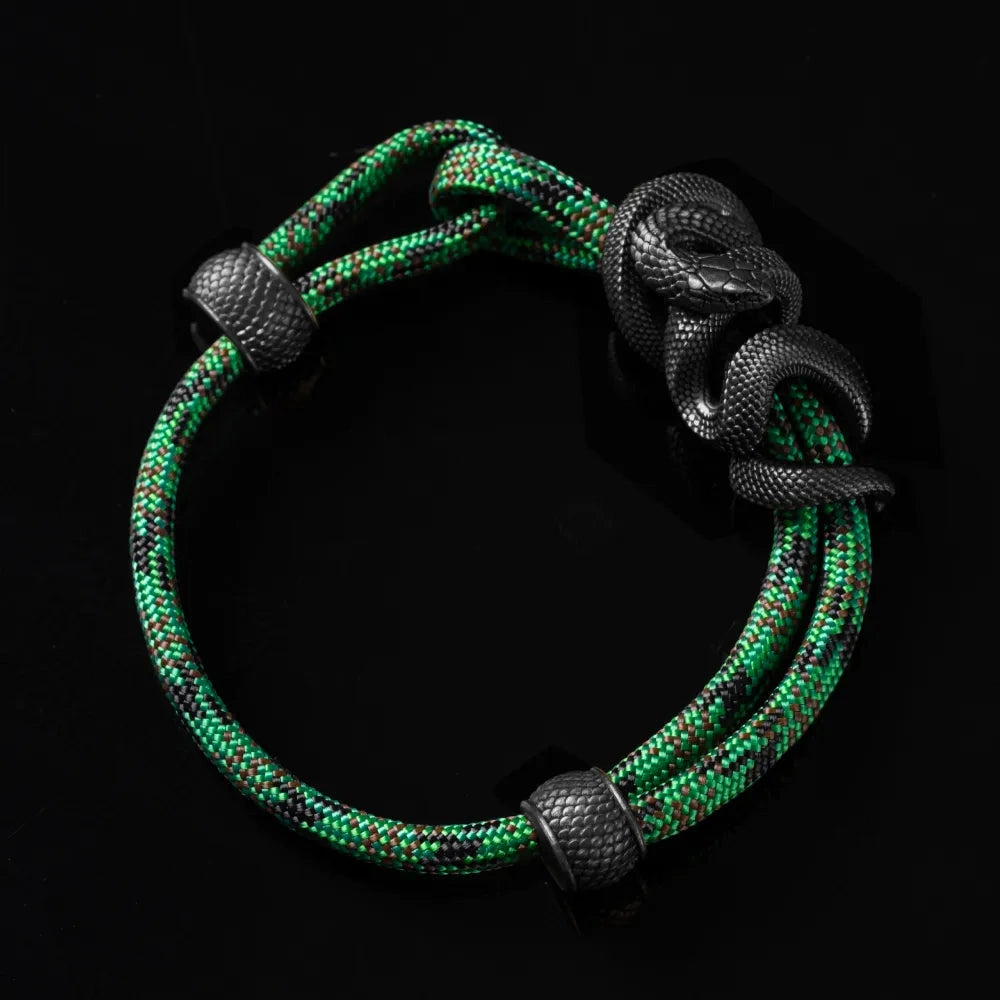 saltlume.com Black Mamba Rope Bracelet - Blackened - image 52