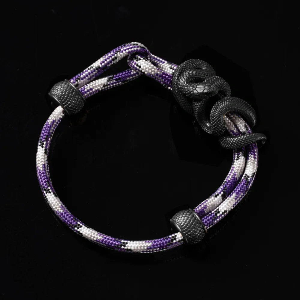 saltlume.com Black Mamba Rope Bracelet - Blackened - image 53